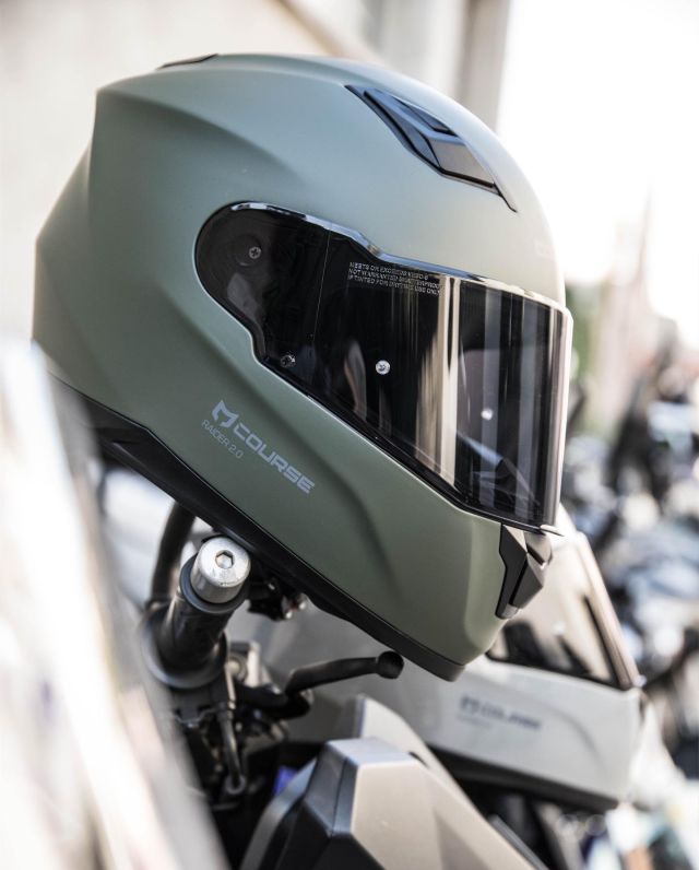 Do you need a new helmet at an affordable price that has all the features in one?  Then the Raider 2.0 is the helmet to choose. With 4 different colors, ratchet chin strap, quick release visor, comfortable lining and we almost forgot to mention the integrated sun visor. Get yours today and enjoy the Ride! 
#Coursegear 
#XLMOTO 
#helmet