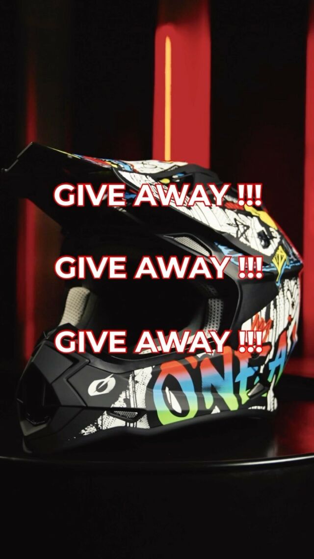 🚨GIVEAWAY🚨 
People people, it’s time for another giveaway! How about a new helmet from @onealracing 🔥🤩 
Rules are super easy to enter ⬇ 
1. Like this post
2. Tag as many friends as you can! The more the better.
3. FOLLOW @24mx and @onealracing on Instagram 
4. Share this post on your Instagram stories 
5. You need to have an public profile to enter the contest ☝🏻
6. The winner will be announced next Wednesday 2023/09/20 September 

Good luck 🏁
.
#24mx 
#onealriders 
#giveaway